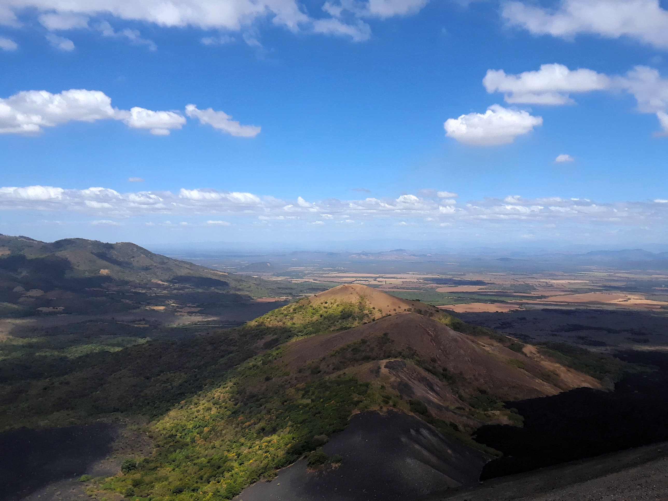 Cerro Negro (Black Hill) is one of the youngest cinder cone volcanoes in the workld