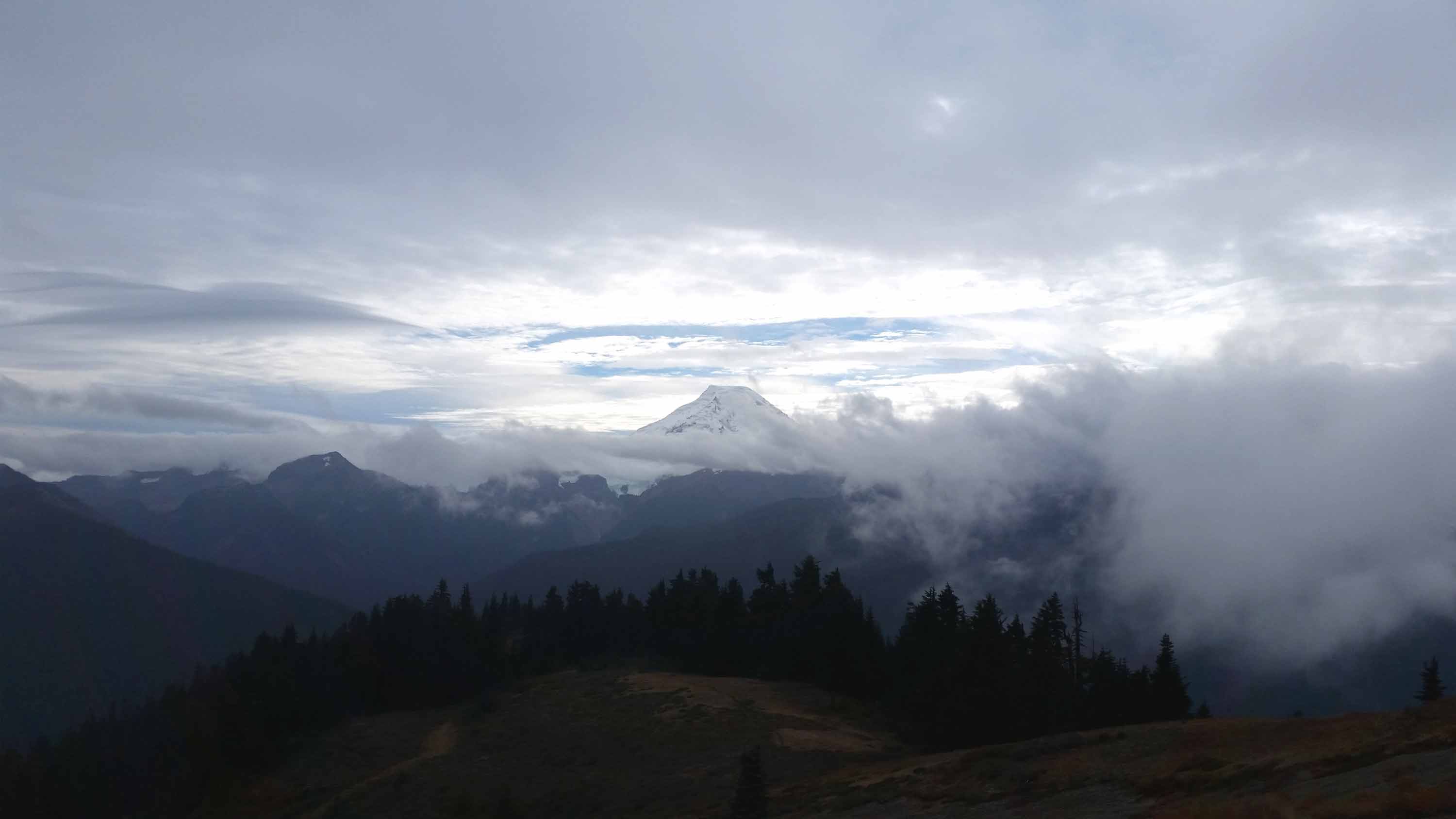 View of Mount Baker from Church Mountain
