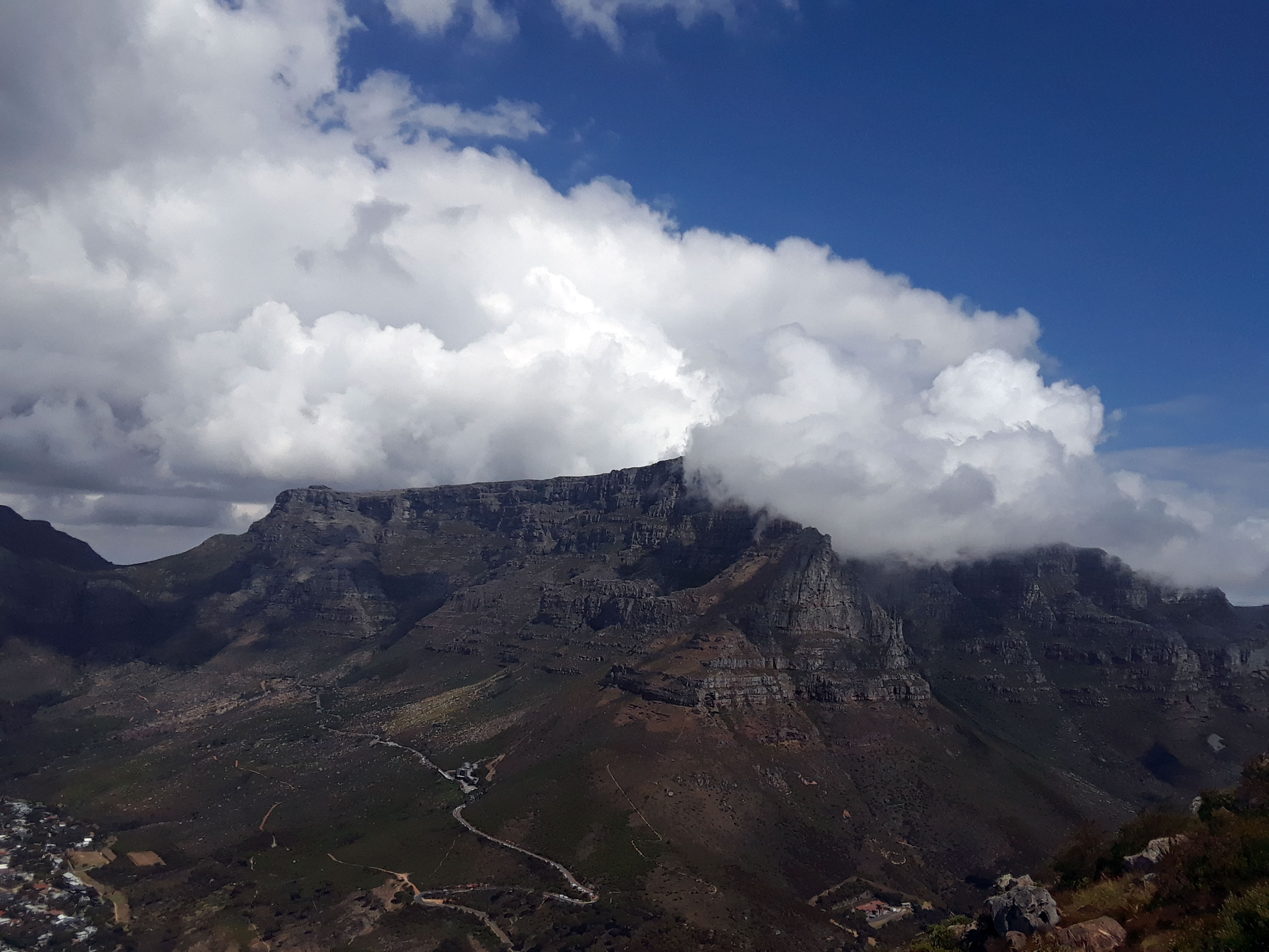 Table Mountain as seen from Lion's Head
